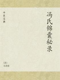 中医宝典：冯氏锦囊秘录