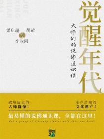 觉醒年代：大师们的说佛通识课