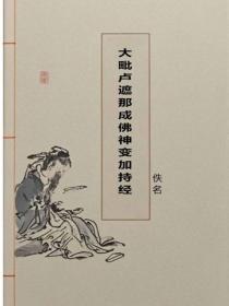 大毗盧遮那成佛神變加持經