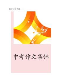 中考应考作文（一）
