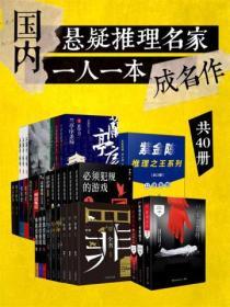 国内悬疑推理名家 · 一人一本成名作（共40册）